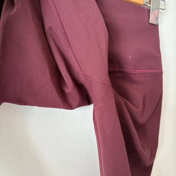 Lululemon Wunder Train High Rise Short 8" Cassis Size 4 - Picture 6 of 7